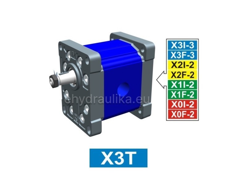 Tandemové čerpadlo, XV3T/51 (X3T8102AEEA)-RADA 3