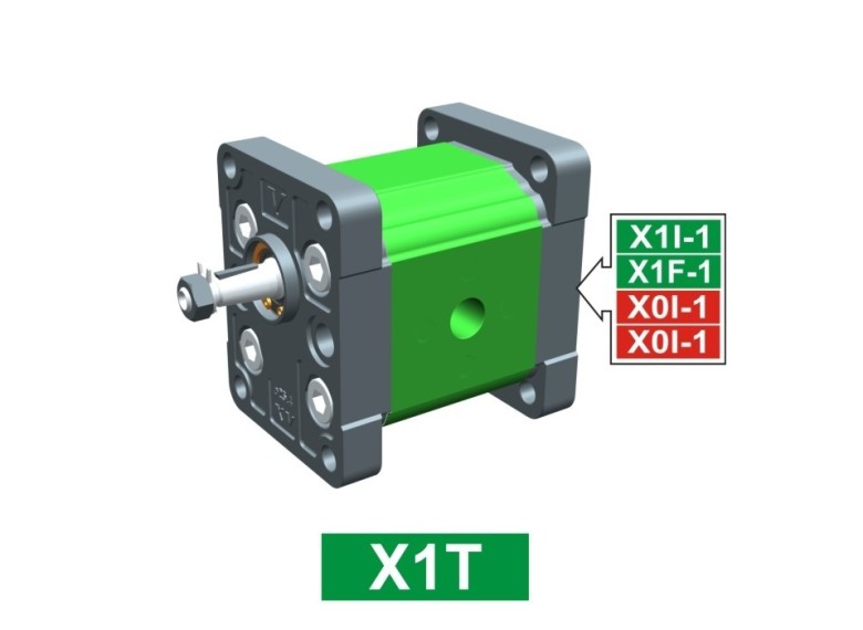 Tandemové čerpadlo, XV1T/2,6 (X1T2102FBBA)- RADA 1