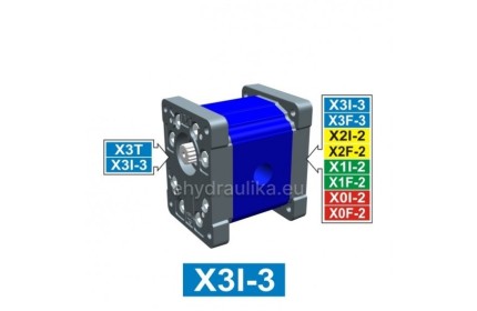 Tandemové čerpadlo, XV3I/43 (X3I7902DEEA)-RADA 3