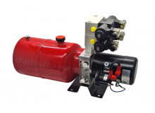 Miniagregát 2,2kW, 24DC, 4,2cm3/ot., 10L nádrž, s 2 solenoidnými ventilmi