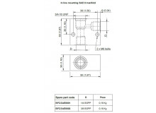 2/2 VENTIL, NC+24V, uzamknutie v oboch smeroch