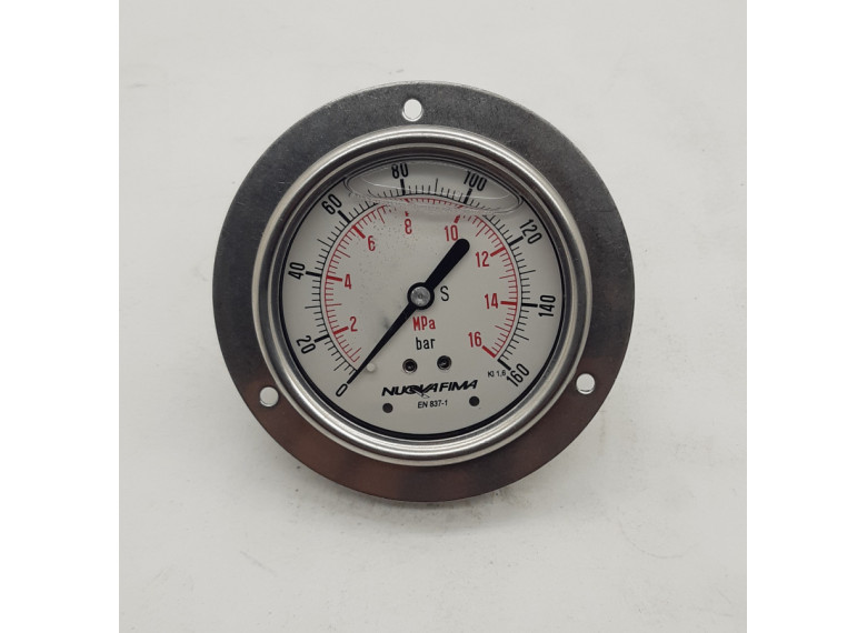 M063 0-160 bar, zadný vývod s prírubou