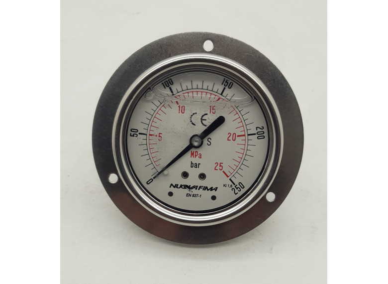 M063 0-250 bar, zadný vývod s prírubou