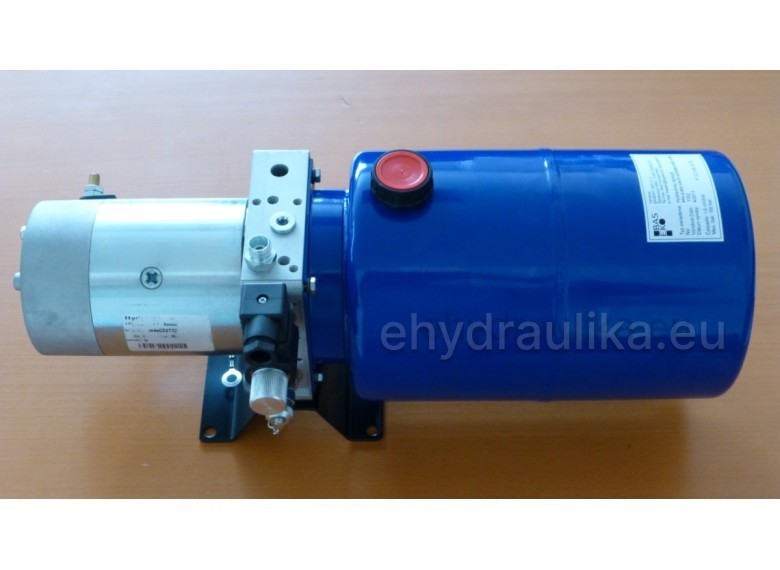 Hydraulický agregát, 5-10lit/min, 2,1kW/12VDC, 180 bar