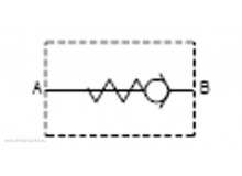 Jednosmerný ventil, CVL 044 -3/4