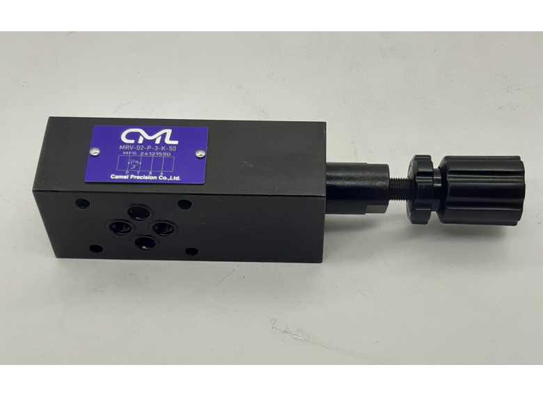 Poistný tlakový ventil, MRV-02-A-3-K