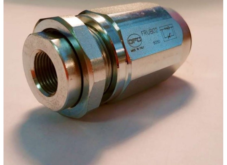 Škrtiaci ventil,VRF02C - G3/8