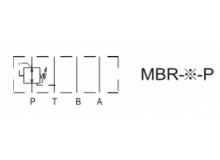Redukčný tlakový ventil, MBR-02-P-3-K