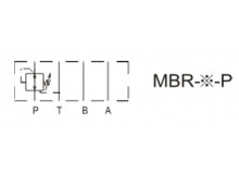 Redukčný tlakový ventil, MBR-03-P-3-K