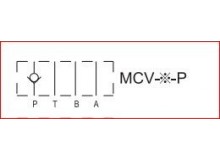 Jednosmerný ventil, MCV-02-P-1