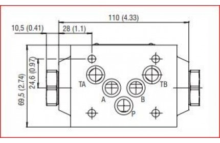 Zámok modulárny, VJR3-10/MC6-020