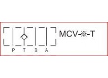 Jednosmerný ventil, MCV-02-T-1