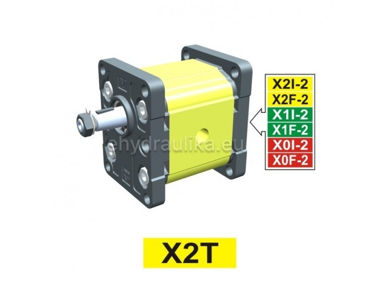 Tandemové čerpadlo, XV2T/6, (X2T4302EBBA)- RADA 2