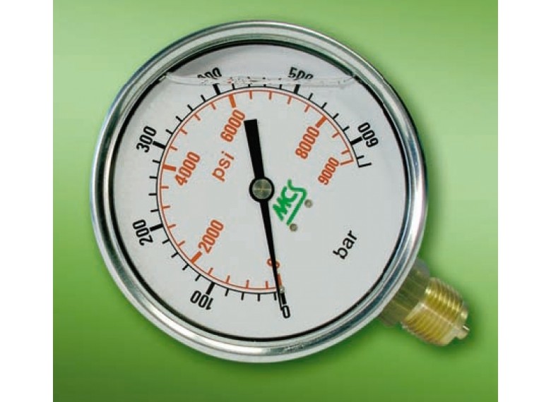 M063 0-160 bar, spodný vývod