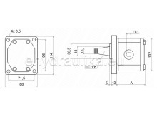 ČERPADLO ZUBOVÉ, 02ZAG04C034DN