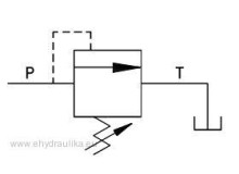 Poistný tlakový ventil, VMP-1/4- 30 lit/min